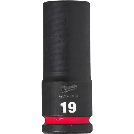 Zdjęcie 1 - Nasadka udarowa HEX 1/2" długa 19 mm Milwaukee 4932480337