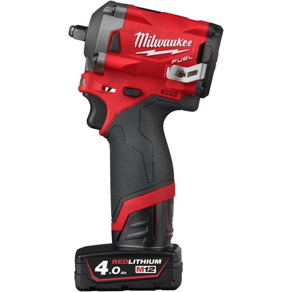 Zdjęcie 1 - Klucz udarowy akumulatorowy Milwaukee M12 FIW38-422X 3/8” 339Nm 12V 1x4Ah 1x2Ah 4933464613