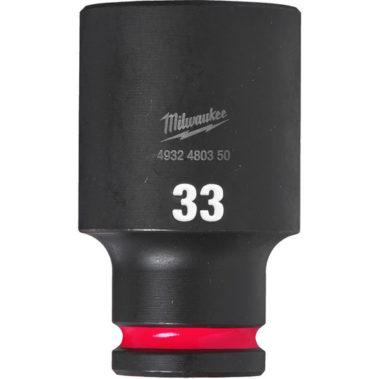 Zdjęcie 1 - Nasadka udarowa HEX 1/2" długa 33 mm Milwaukee 4932480350