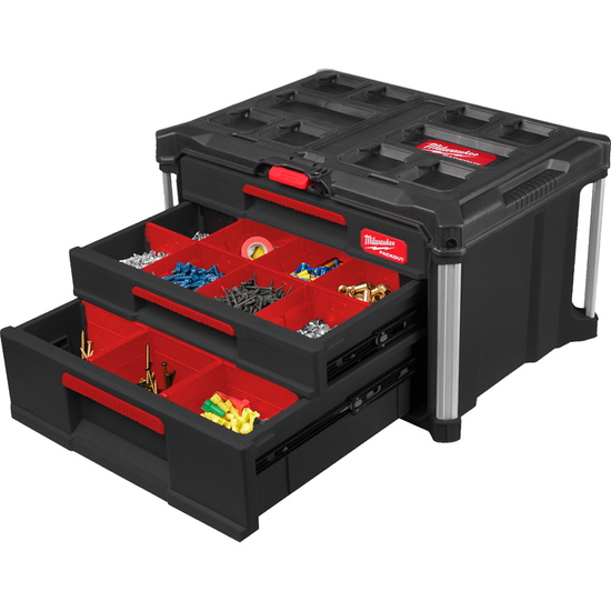 Zdjęcie 6 - Skrzynia PACKOUT™ z szufladami 2+1 Milwaukee 4932493190