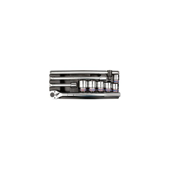 Zdjęcie 1 - ZESTAW 10 CZ. NASADKI 3/4" 12-KĄT. KRÓTKIE 33 - 50MM, Z AKCESORIAMI, WKŁAD DO SKRZYNKI 87408 9-6010MR King Tony