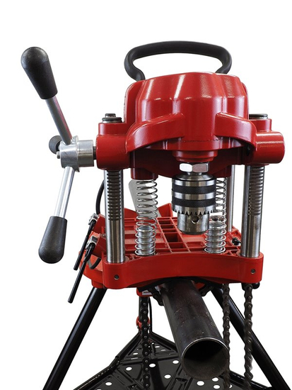 Zdjęcie 5 - Wiertarka do rur GTools GT7150JK 6” + Otwornice MORSE 46,92,95,98,105,108,146mm