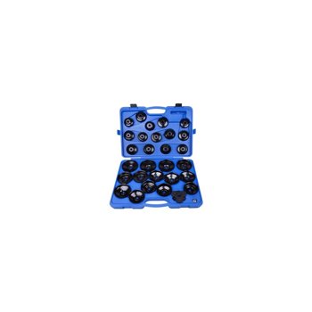 ZESTAW KLUCZY NASADOWYCH 1/2" DO FILTRÓW OLEJU 30 cz. W WALIZCE PLAST. 9AE6030 King Tony