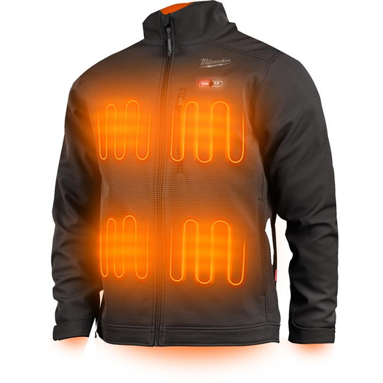 Zdjęcie 3 - KURTKA PODGRZ.  CZARNA M12HJBL5-0(XXXL) MILLWAUKEE