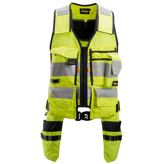 Zdjęcie 1 - 4230 Kamizelka Narzędziowa Odblaskowa AllroundWork, EN 20471/1 Snickers Workwear żółta