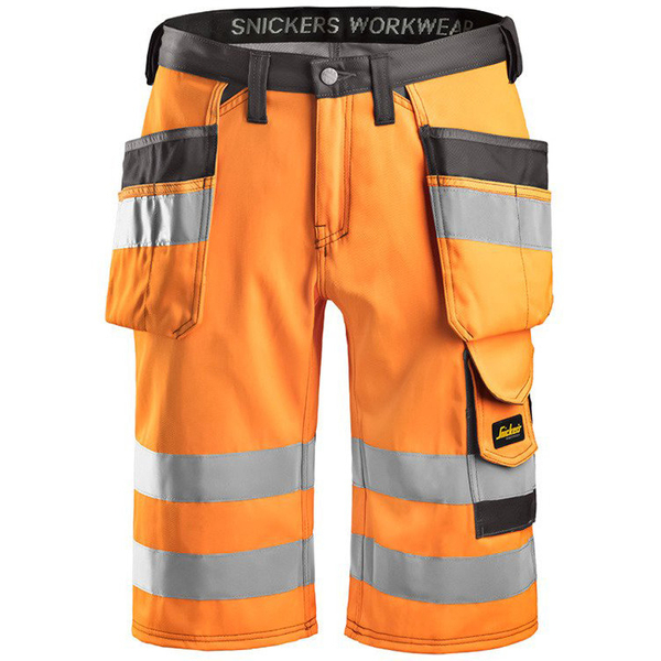 Zdjęcie 1 - 3033 Krótkie spodnie odblaskowe, EN 20471/1 (kolor pomarańczowo-czarny) Snickers Workwear