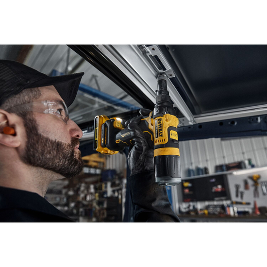 Zdjęcie 5 - Nitownica akumulatorowa DeWALT DCF403NT 10kN 18V TSTAK
