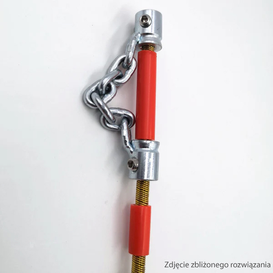 Zdjęcie 9 - cordFLEX® BOX 6-20 - Lekki, Wysokoobrotowy Przepychacz Do Frezowania I Mechanicznego Czyszczenia Kanalizacji .Wyposażony W Elastyczny Wałek o średnicy 6 mm