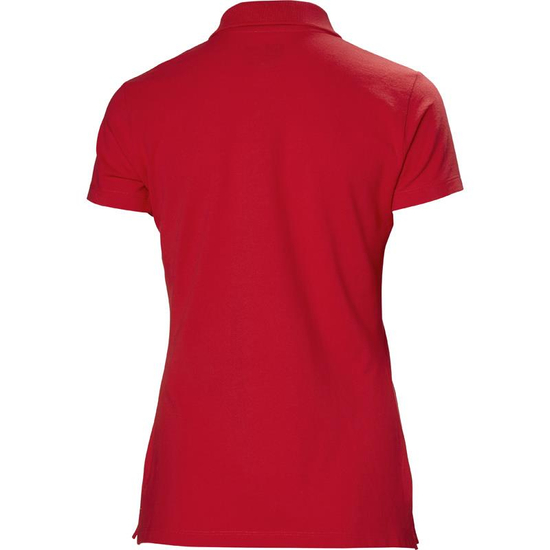 Zdjęcie 2 - Damska koszulka polo Helly Hansen 79168_220 Manchester kolor czerwony
