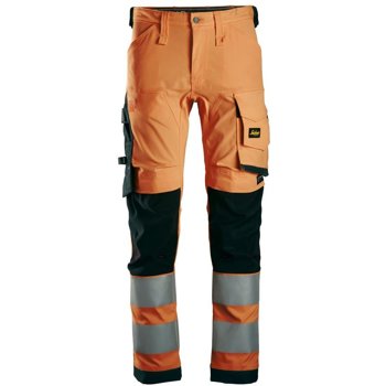 Spodnie Odblaskowe Stretch AllroundWork, EN 20471/2 Snickers Workwear 63435504