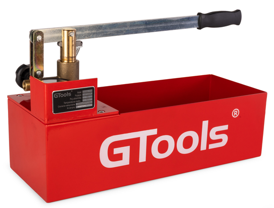 Zdjęcie 2 - G-PUMP Ręczna pompa testująca kontrolna do prób ciśnieniowych 60 bar + Zgrzewarka do rur 20-63