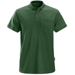 2708 Polo Snickers Workwear zielone