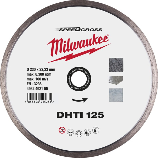 Zdjęcie 1 - Tarcza SPEEDCROS DHTi 125mm Milwaukee 4932492155