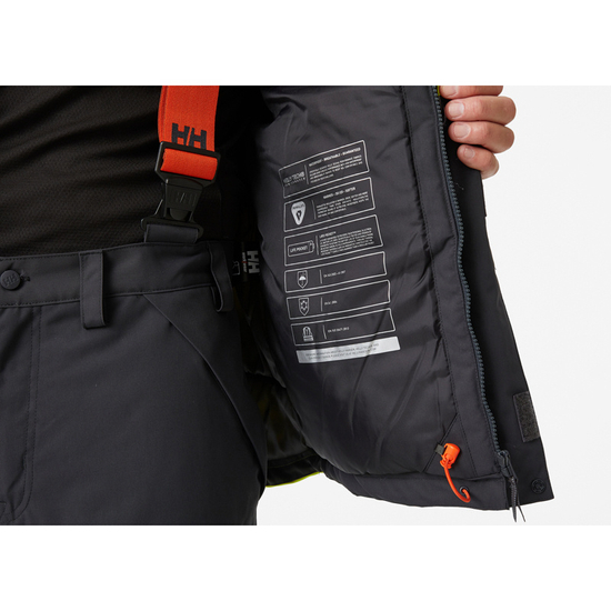 Zdjęcie 8 - Kurtka zimowa odblaskowa Helly Hansen 71392_369 Parka Alna 2.0 kolor żółty