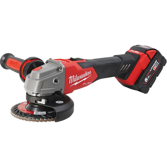 Zdjęcie 1 - Szlifierka kątowa akumulatorowa Milwaukee M18 FSAG125XB-502X 125mm 18V 2x5Ah 4933478430