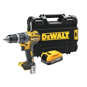 Wiertarko-wkrętarka udarowa akumulatorowa DeWalt DCD796E1T 70Nm 18V XR Powerstack 1x1.7Ah