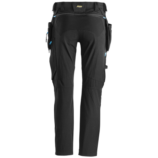 Zdjęcie 4 - 6208 Spodnie LiteWork+ z odłączanymi workami kieszeniowymi Snickers Workwear czarne