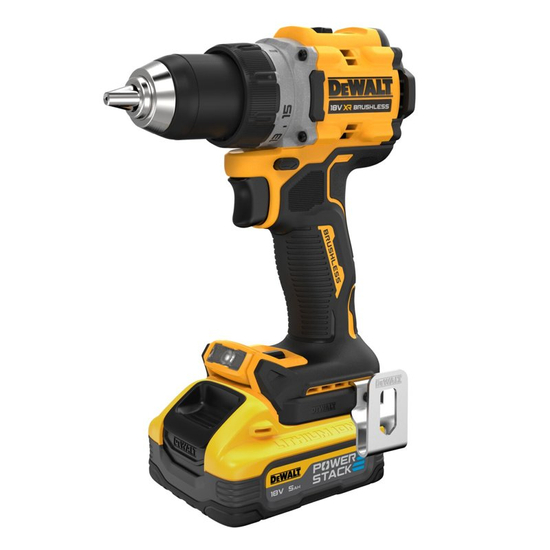 Zdjęcie 2 - Wiertarko-wkrętarka akumulatorowa DeWalt DCD800H2T 90Nm 18V XR 2x5Ah
