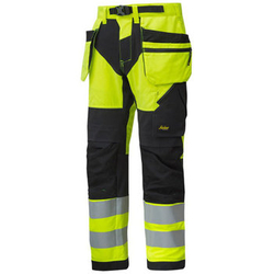 6932 Spodnie Odblaskowe FlexiWork+ z workami kieszeniowymi, EN 20471/2 Snickers Workwear