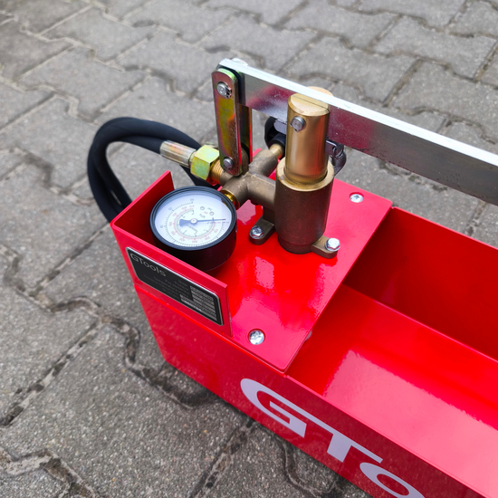Zdjęcie 13 - G-PUMP Ręczna pompa testująca kontrolna do prób ciśnieniowych 60 bar + Zgrzewarka do rur 20-63