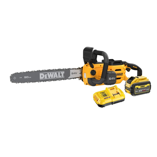 Zdjęcie 1 - 54V XR FV Piła Łańcuchowa 50CM 1 x 9Ah DeWalt DCMCS575X1