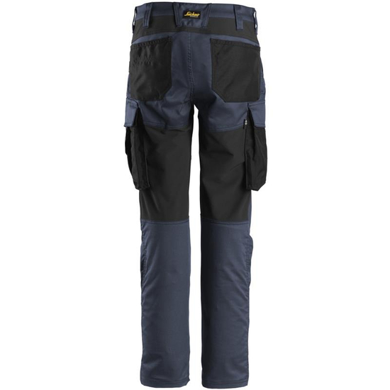Zdjęcie 2 - Spodnie Stretch AllroundWork bez kieszeni nakolannikowych - damskie Snickers Workwear 67039504