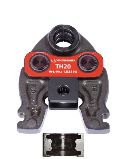 Zdjęcie 1 - Szczęki Zaciskowe TH20 Compact ROTHENBERGER 15389X