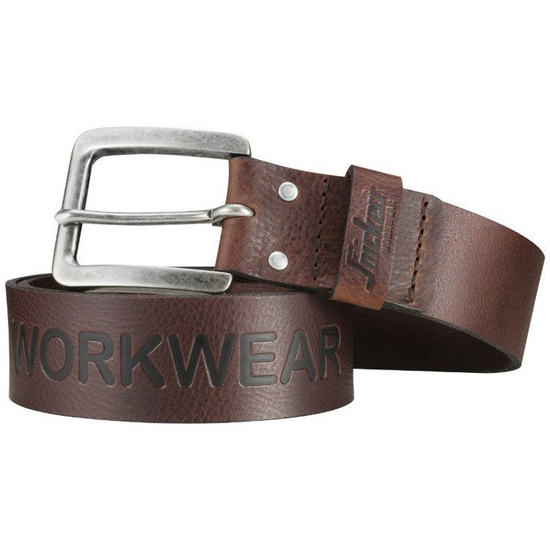 Zdjęcie 1 - 9034 Pasek skórzany (kolor: czekoladowy) Snickers Workwear