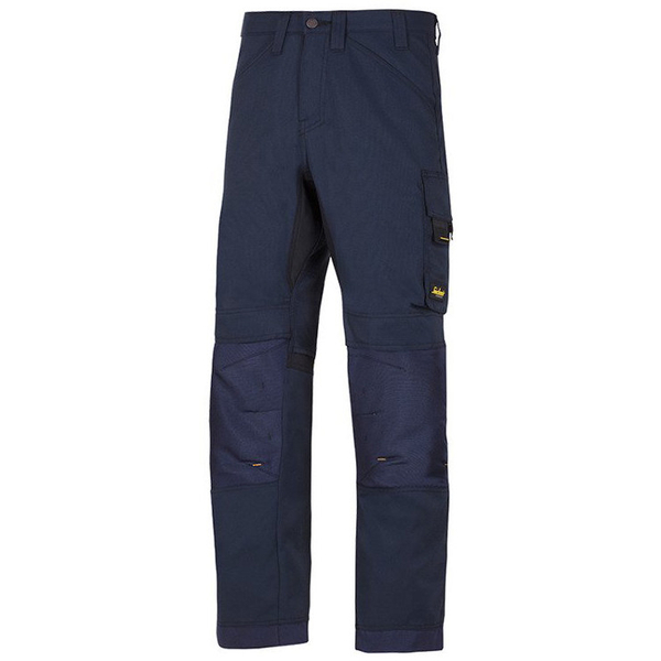 Zdjęcie 1 - Spodnie AllroundWork 6301 BEZ WORKÓW KIESZENIOWYCH Snickers Workwear granatowe