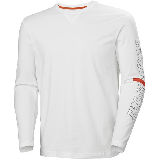 Zdjęcie 1 - Koszulka Helly Hansen 79262_900 Graphics/Logo kolor biały