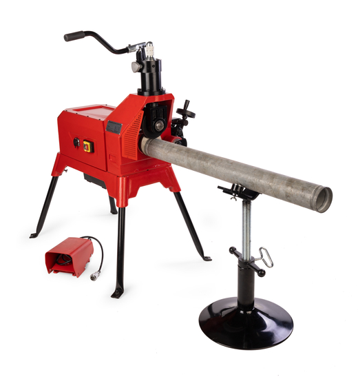 Zdjęcie 2 - SUPER PROMO Rowkarka Stacjonarna G-TOOLS 112 od 1 - 12' + przecinarka do rur stalowych o średnicy 2"-12"'