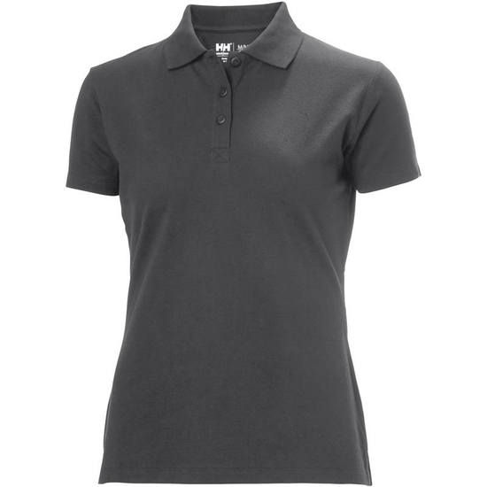 Zdjęcie 1 - Damska koszulka polo Helly Hansen 79168_970 Manchester kolor szary