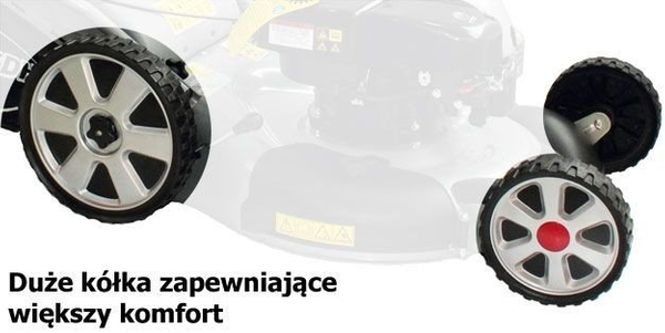 Zdjęcie 10 - Kosiarka spalinowa z napedem Expert YH58BSDH silnik Briggs and Stratton + gratis 1l oleju SG301L