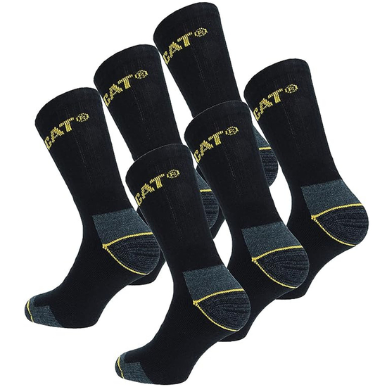 Zdjęcie 1 - Skarpety CAT REAL WORK SOCKS CZARNE opak. 3 pary