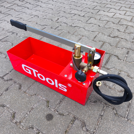 Zdjęcie 12 - G-PUMP Ręczna pompa testująca kontrolna do prób ciśnieniowych 60 bar + Zgrzewarka do rur 20-63