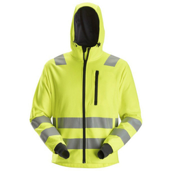 Nawigacja zdjęcie 1 - 8039  Bluza Odblaskowa AllroundWork z kapturem, EN 20471/2/3 kolor żółty Snickers Workwear