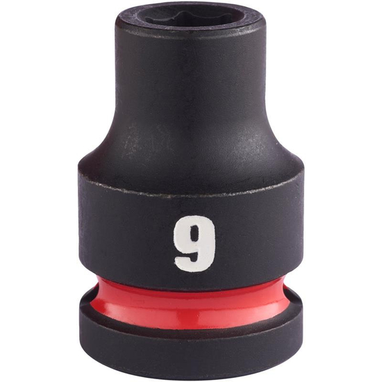 Zdjęcie 1 - Nasadka udarowa HEX 1/2" krótka 9 mm Milwaukee 4932480303