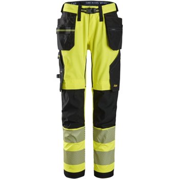 Spodnie Odblaskowe Stretch z workami kieszeniowymi, EN 20471/2 Snickers Workwear 69436604