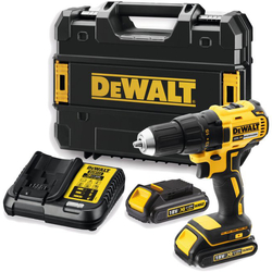 Nawigacja zdjęcie 1 - Wiertarko-wkrętarka akumulatorowa DeWalt DCD777S2T 65Nm 18V XR 2x1.5Ah