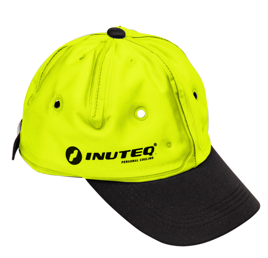 Zdjęcie 1 - Czapka chłodząca HEADCOOL SMART ZIP Inuteq żółta Hi-Vis