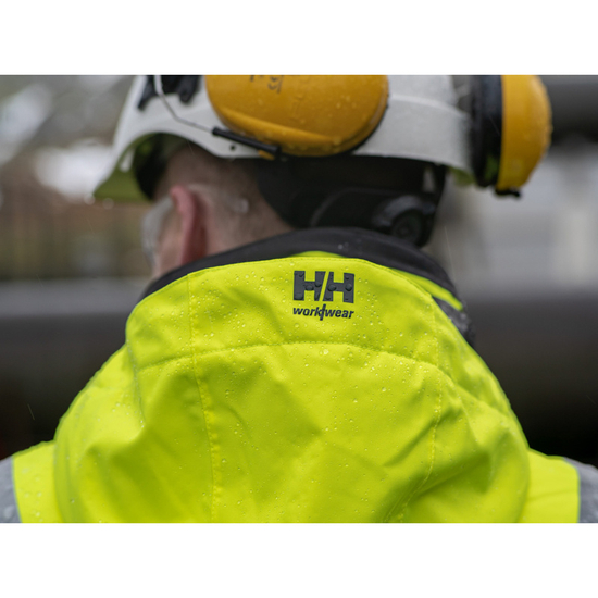 Zdjęcie 9 - Kurtka zimowa odblaskowa Helly Hansen 71392_369 Parka Alna 2.0 kolor żółty