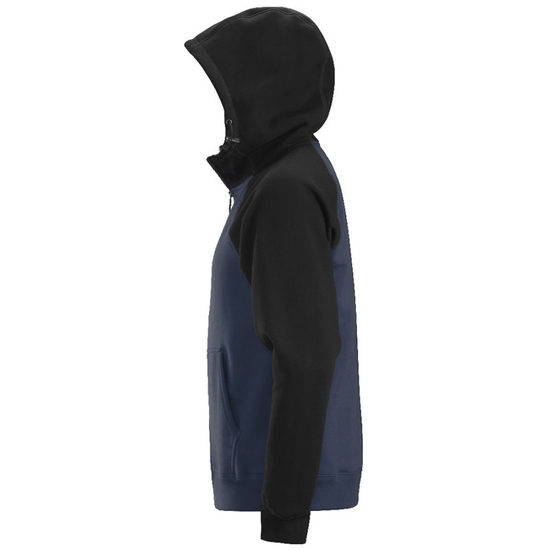 Zdjęcie 3 - 2888 Bluza Logo z kapturem, na suwak Snickers Workwear granatowa