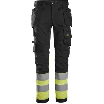 Spodnie Odblaskowe Stretch z workami kieszeniowymi, EN 20471/1 Snickers Workwear 62340466