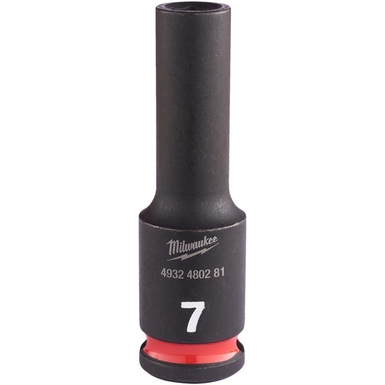 Zdjęcie 1 - Nasadka udarowa długa SHW 3/8" 7 mm Hex Milwaukee 4932480281