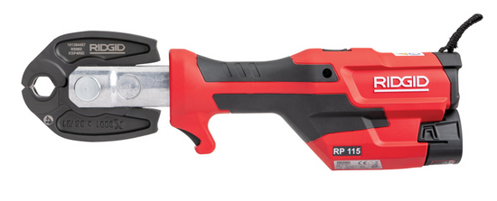 Zdjęcie 2 - Zaciskarka Ridgid RP 115 micro-Press szczęki TH16-20-26 akumulator 2.5 Ah ładowarka
