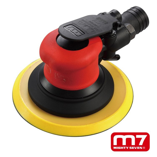 Zdjęcie 2 - Szlifierka pneumatyczna oscylacyjno-obrotowa 150mm, skok 5mm Mighty Seven QB-45602