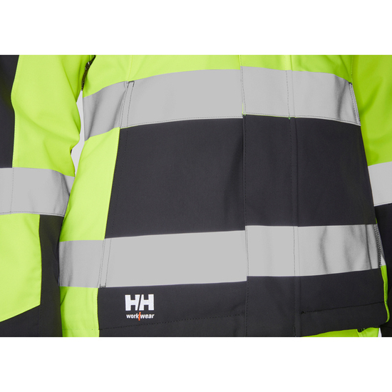 Zdjęcie 7 - Kurtka zimowa odblaskowa damska Helly Hansen 71398_369 W LUNA HI VIS WINTER JACKET