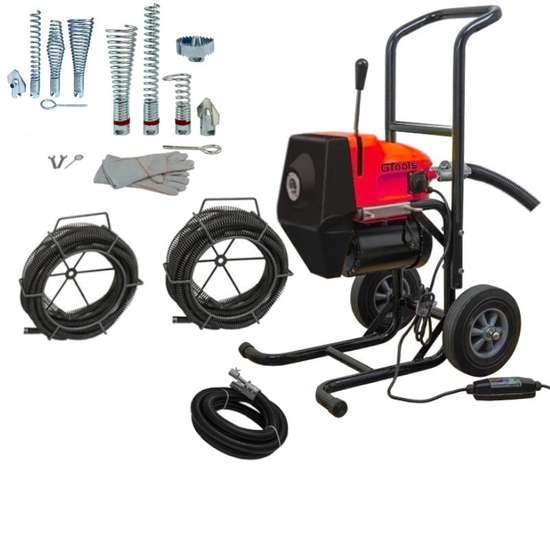 Zdjęcie 1 - Przepychacz do rur kanalizacji G-TOOLS 250A 22/32mm 