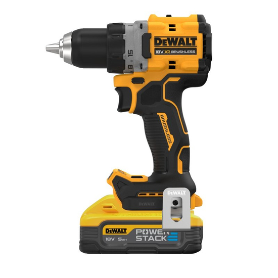 Zdjęcie 3 - Wiertarko-wkrętarka akumulatorowa DeWalt DCD800H2T 90Nm 18V XR 2x5Ah