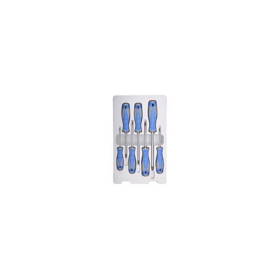 Zdjęcie 1 - ZESTAW WKRĘTAKÓW 7 cz. TORX Z OTWOREM T10, T15, T20, T25, T27, T30, T40 30307PR King Tony